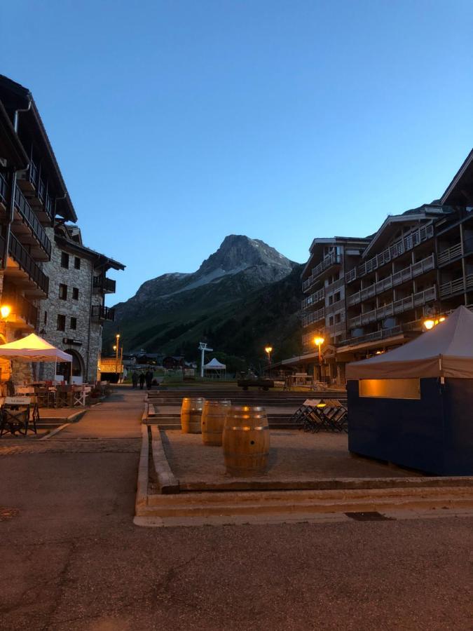 Magnifique Petit Studio 2-3 Personnes Dans L'Hyper Centre Skis Aux Pieds Vue Front De Neige Val-dʼIsère Exterior foto